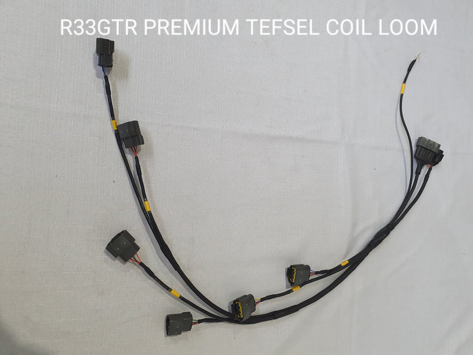 Rb26 R33GTR PREMIUM Plug In Coil Pack Loom for R35GTR coils