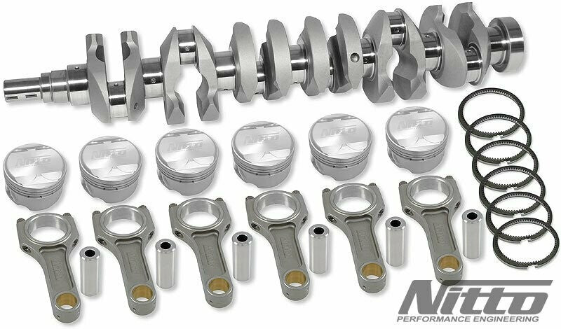 NITTO RB26 2.7 & 2.8 LTR STROKER KIT I-BEAM RODS