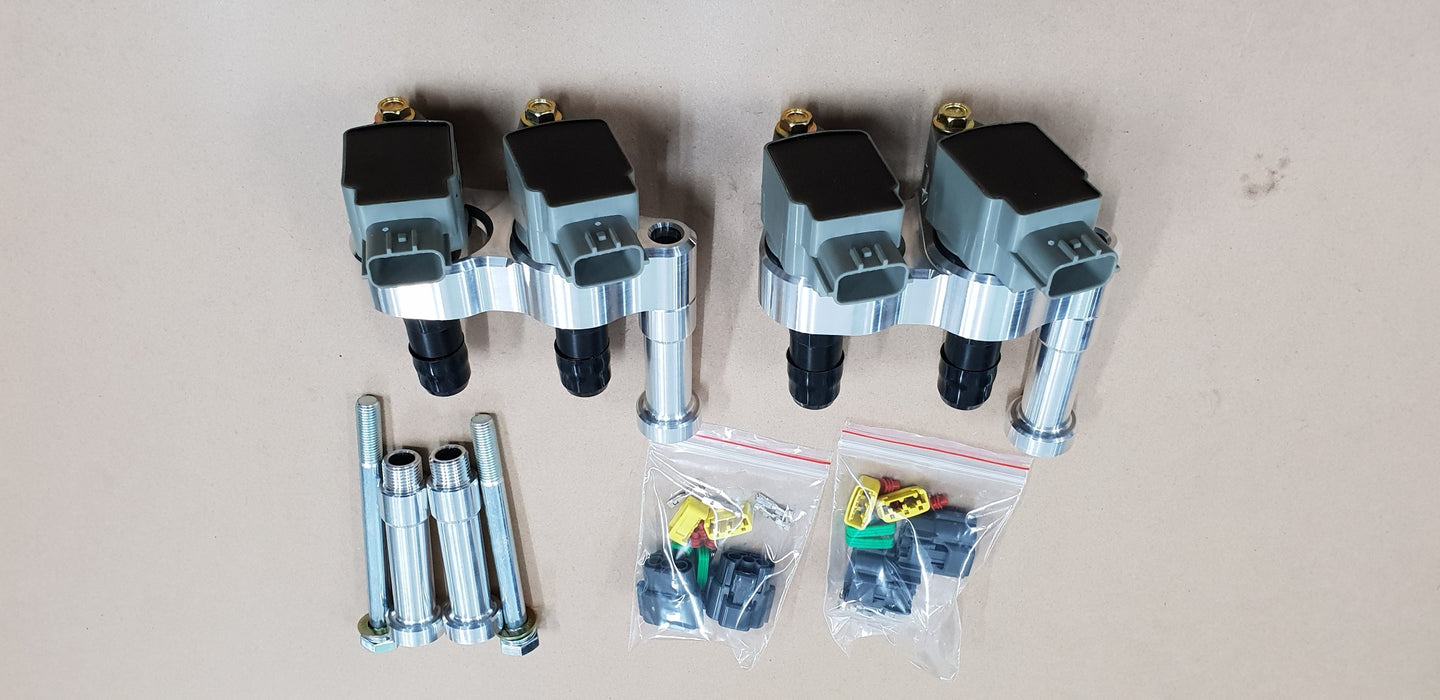 Mazda FD RX7 13b Coil Kit with connectors