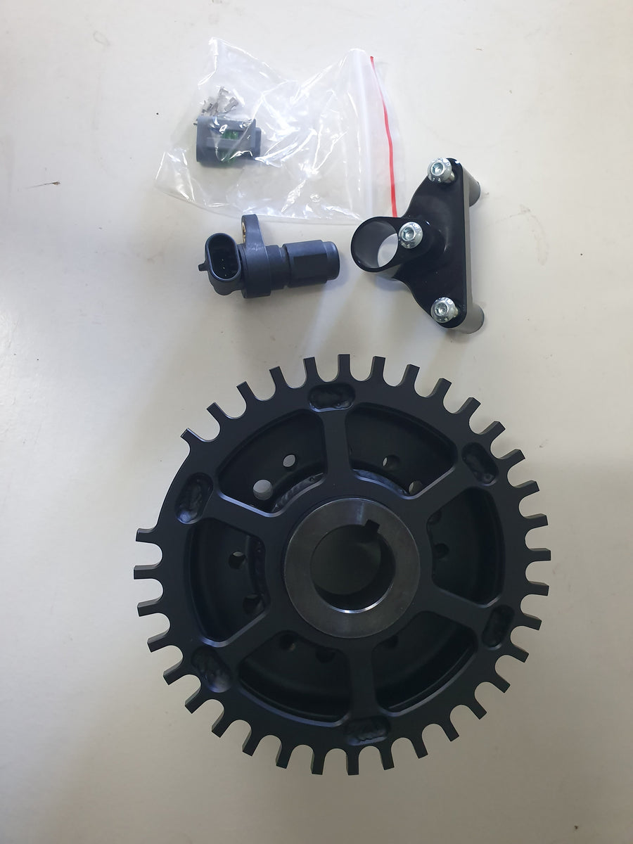 Billet Rb26 362 tooth ATI Balancer crank trigger kit with Hub Performance Parts and ECUs