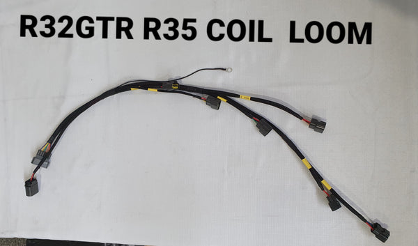 Rb26 R32GTR  Plug In Coil Pack Loom for R35GTR coils
