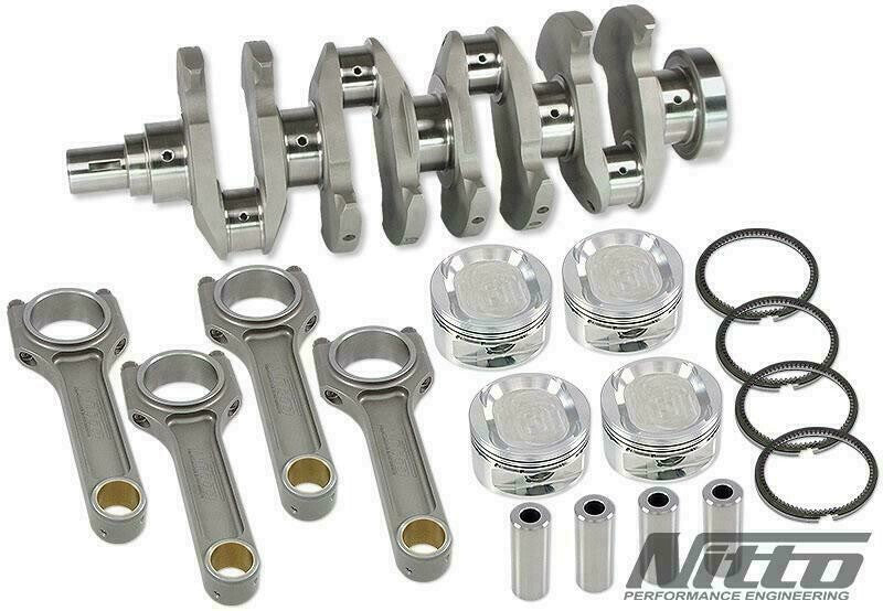 NITTO 4G63 2.2LTR  STROKER KIT h-BEAM RODS #EN40B crank