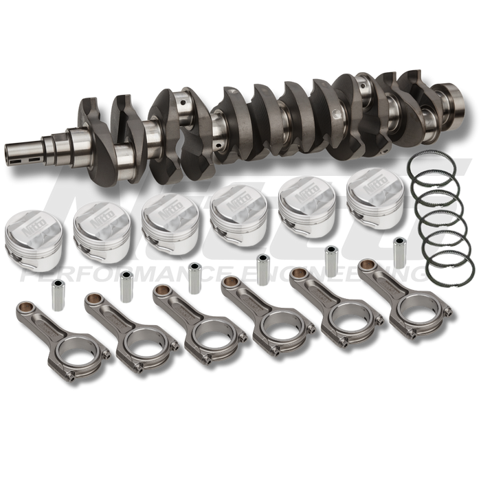 RB26 *WIDE JNL* 2.8L STROKER KIT (V2 I-BEAM RODS / 86.5MM BORE)