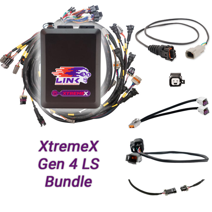 Gen4 LS Drive-By-Wire Bundle: G4X XtremeX ECU + LS Engine Harness bundle 109-9020B
