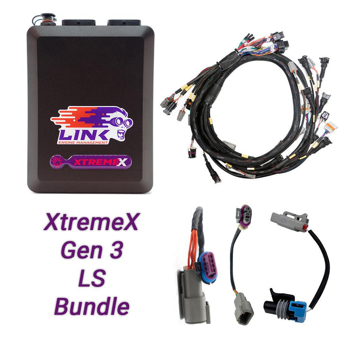 Gen3 LS Drive-By-Wire Bundle: G4X XtremeX ECU + LS Engine Harness bundle 109-9005B