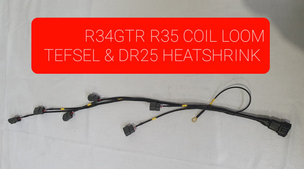 PREMIUM  R34 GTR PlugIn Coil Pack Loom for R35GTR coils